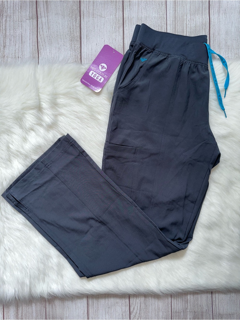 NWT Gray Scrub Pants